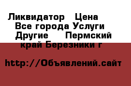 Ликвидатор › Цена ­ 1 - Все города Услуги » Другие   . Пермский край,Березники г.